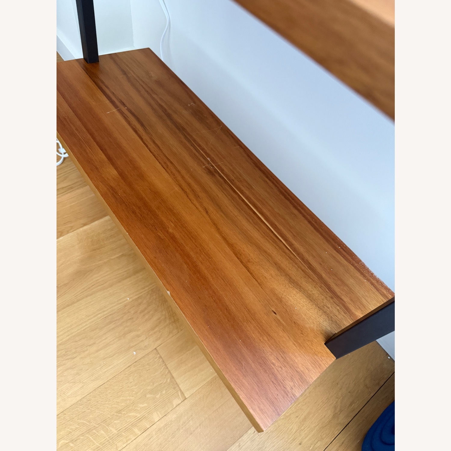 CB2 Helix Bookshelf Light Brown Bookcase - image-3