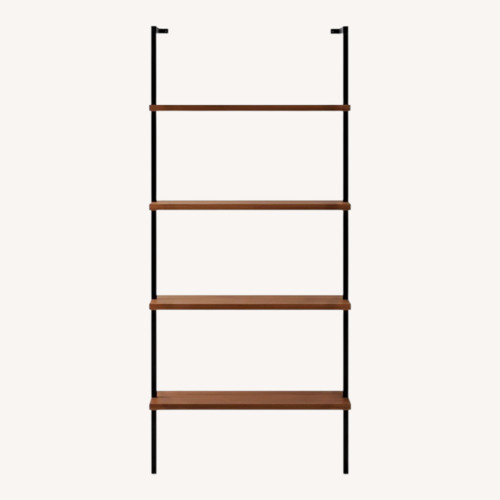 Used CB2 Helix Bookshelf Light Brown Bookcase for sale on AptDeco