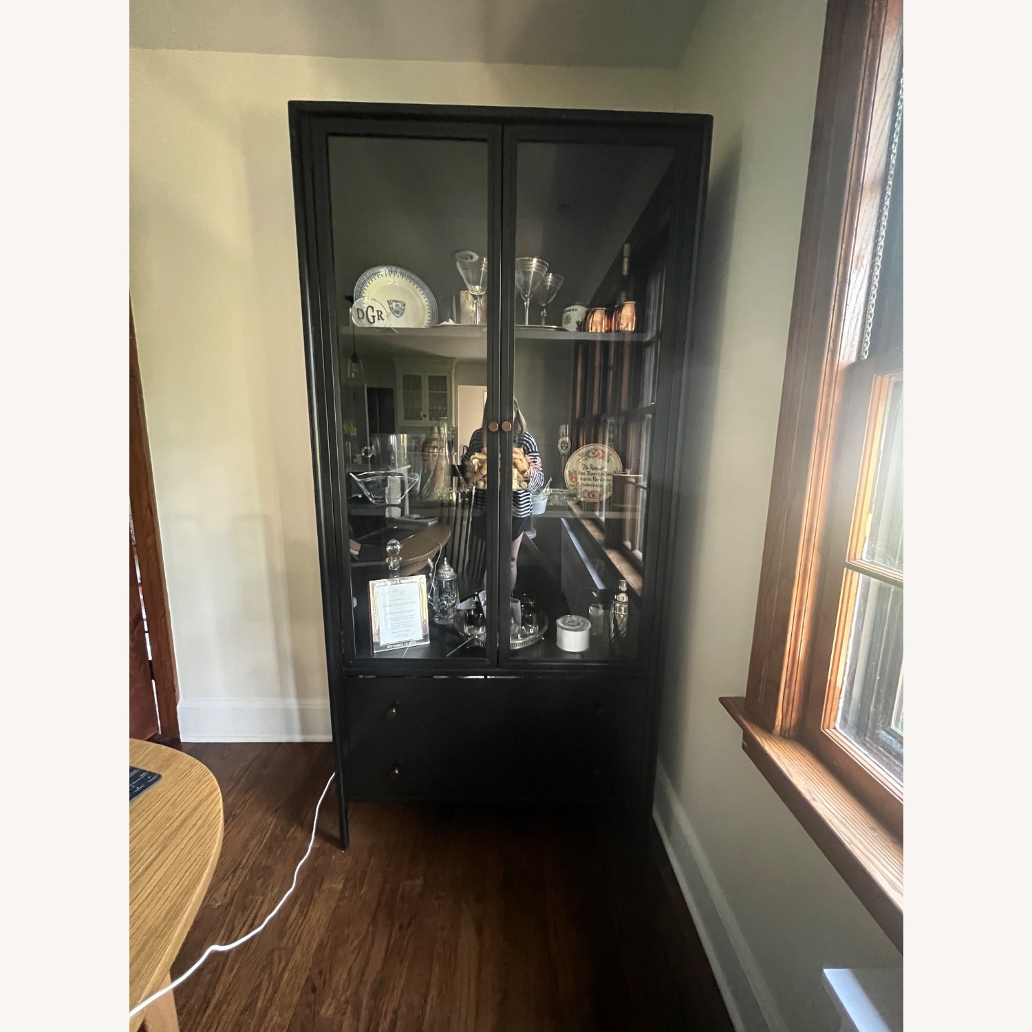 Burke Décor Black Iron Sideboard - image-2