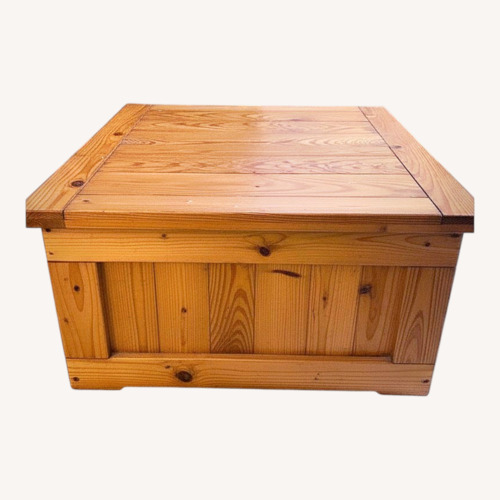 Used Natural Wood Chest for sale on AptDeco