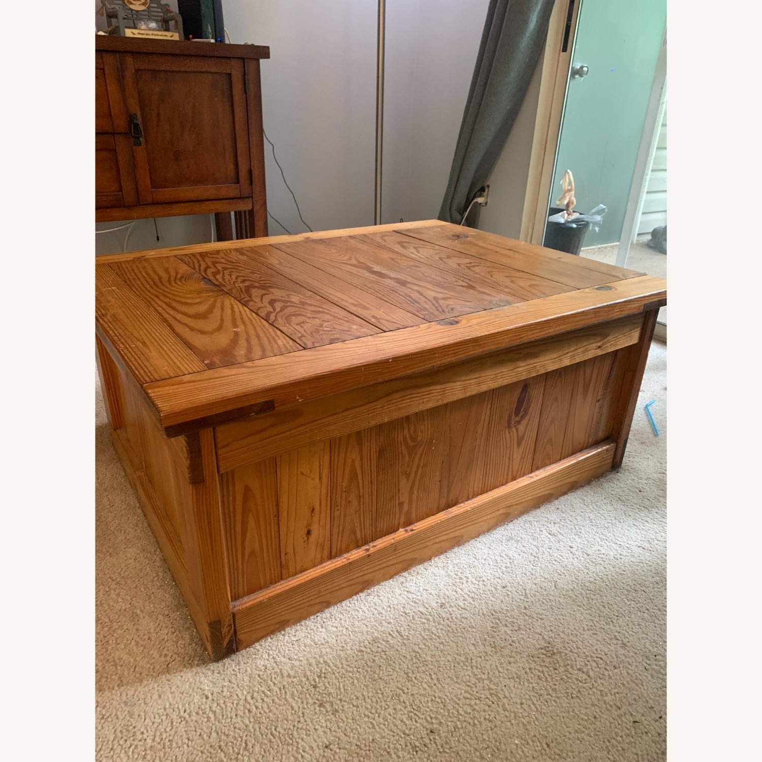 Natural Wood Chest - image-3