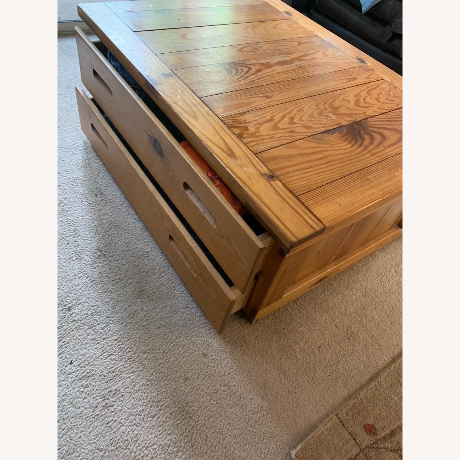 Natural Wood Chest - image-2