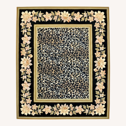 Used Black Area Rug 8.3' x 9.6' for sale on AptDeco