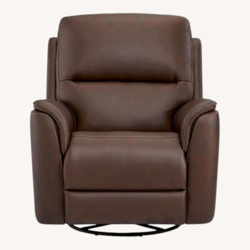 Used Raymour & Flanigan Henrick Leather Recliner for sale on AptDeco