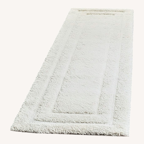 Used White Runner Rug 2.3' x 11' for sale on AptDeco