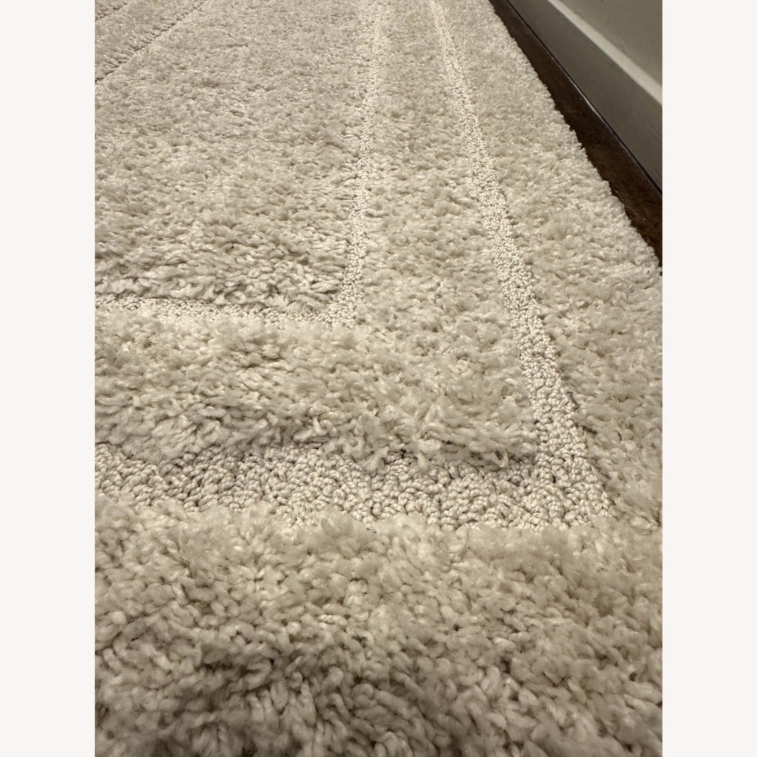 White Runner Rug 2.3' x 11' - image-6