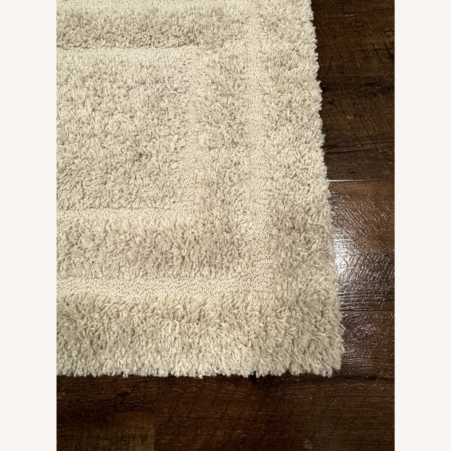 White Runner Rug 2.3' x 11' - image-2
