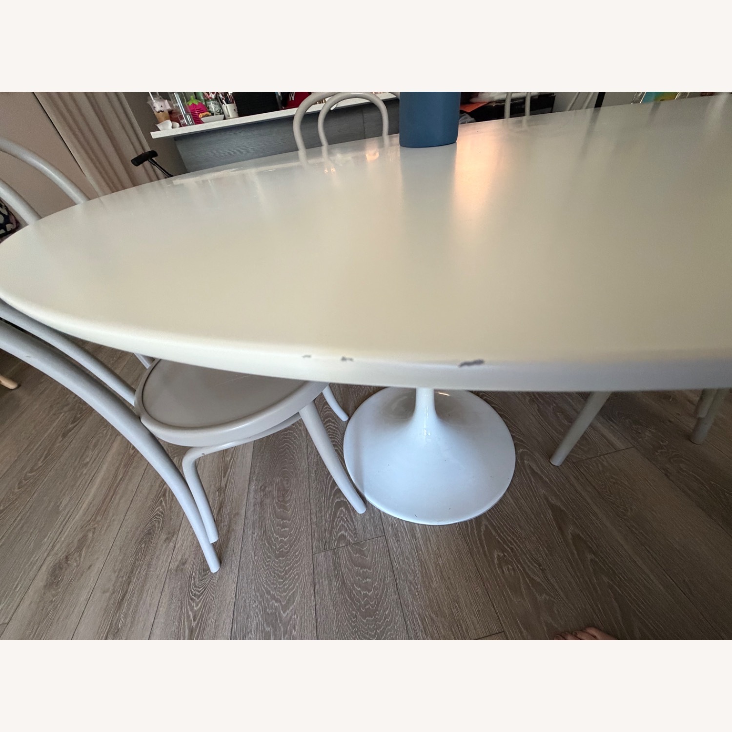 Rove Concepts White Lacquer Dining Table - image-3