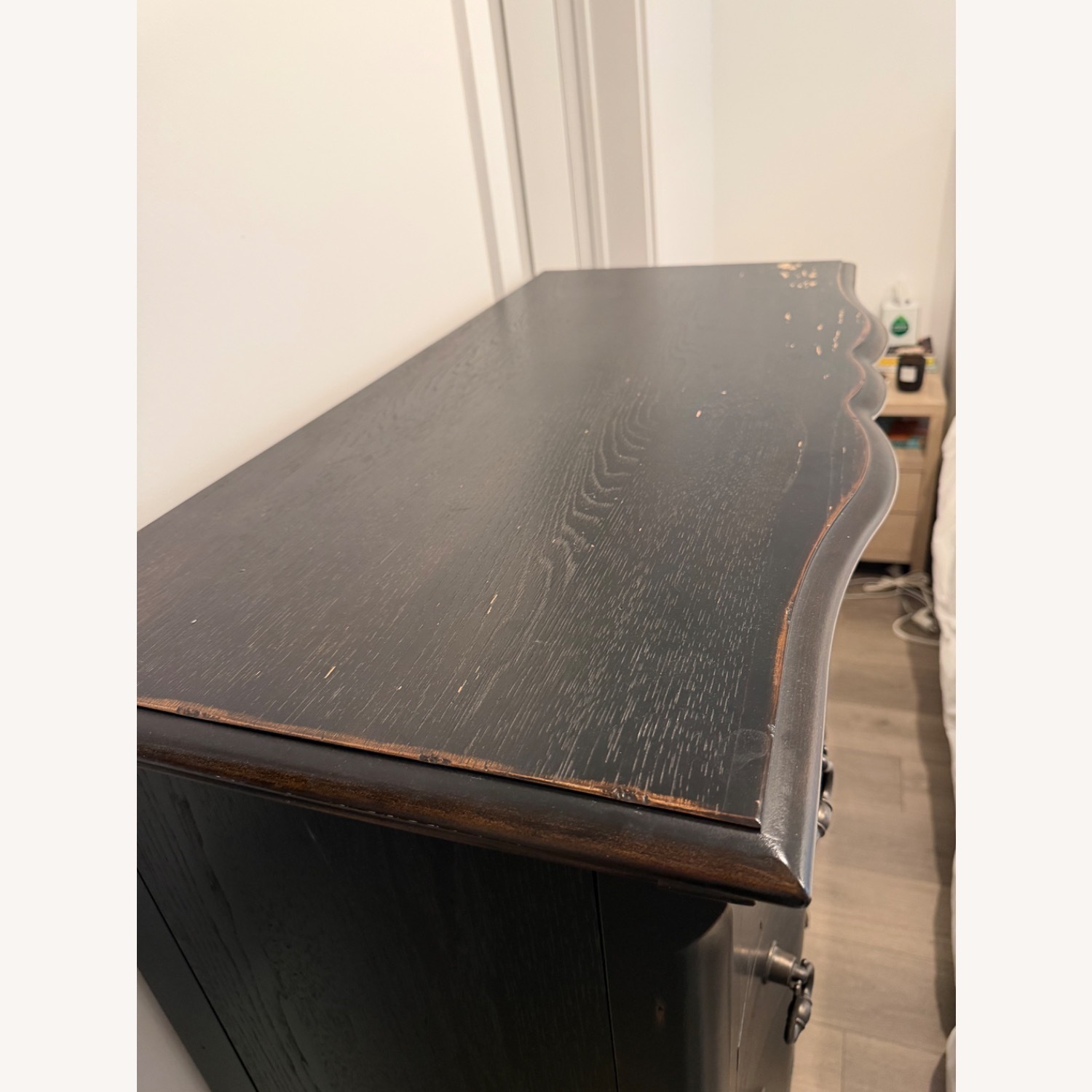 Raymour & Flanigan Black Wood Dresser - image-3