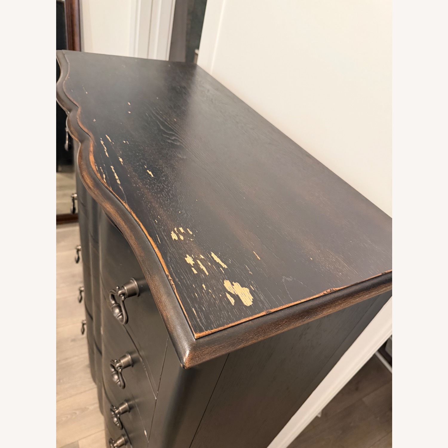 Raymour & Flanigan Black Wood Dresser - image-4