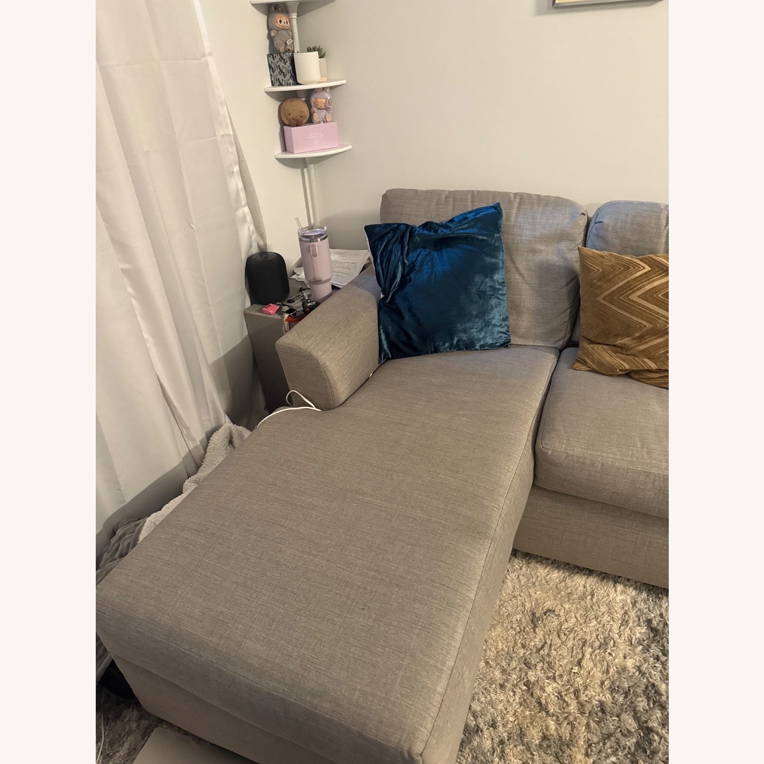 Wayborn Furniture Light Gray 3+ Seater Sofa - image-1