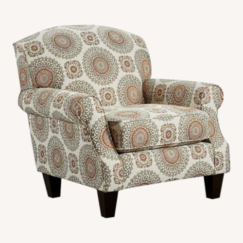 Used Raymour Corliss Accent Chair in Marmalade for sale on AptDeco