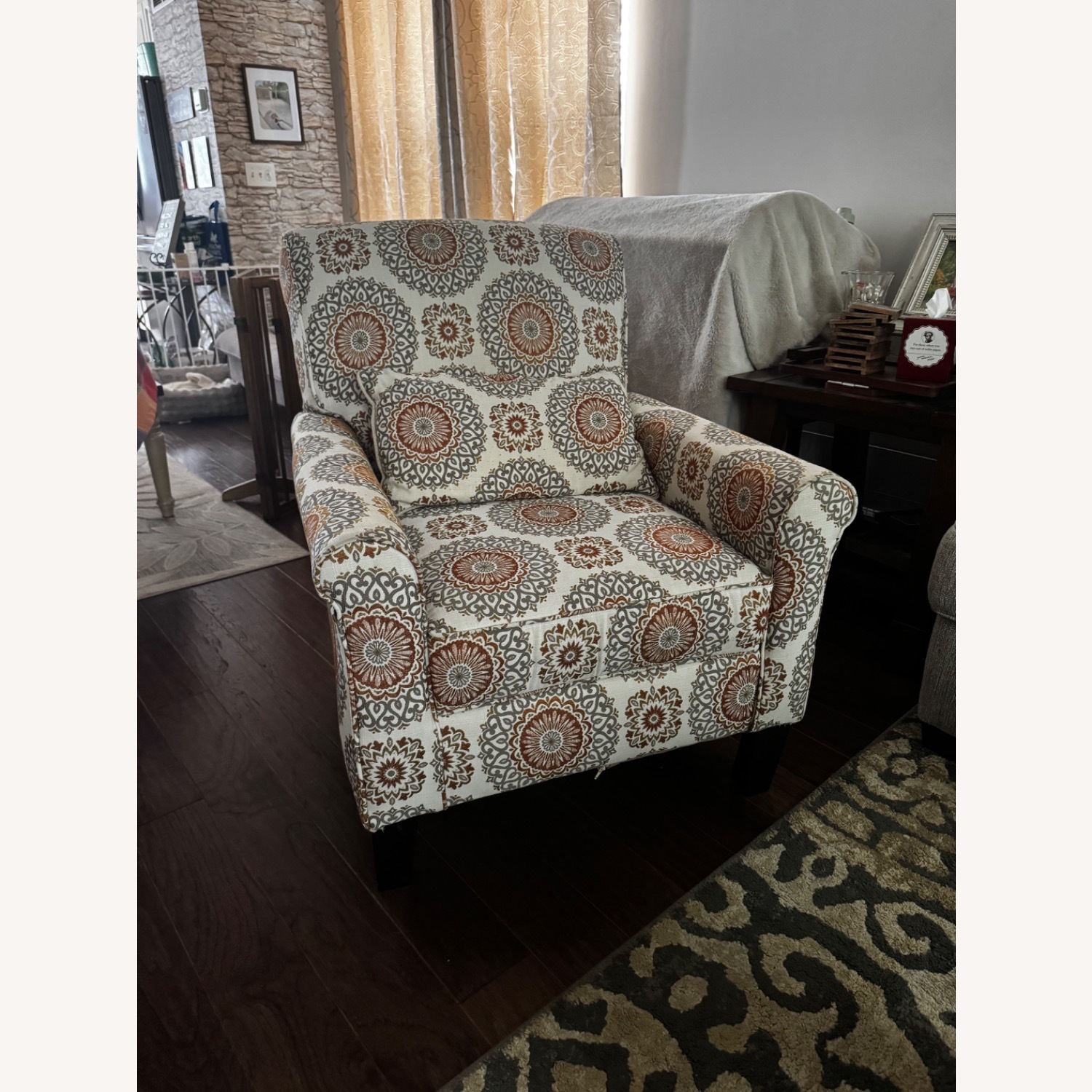 Raymour Corliss Accent Chair in Marmalade - image-1