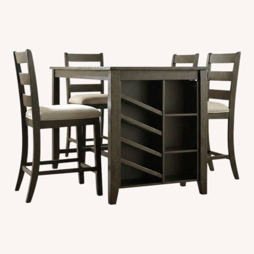 Used Ashley Furniture Dark Brown Dining Sets for sale on AptDeco