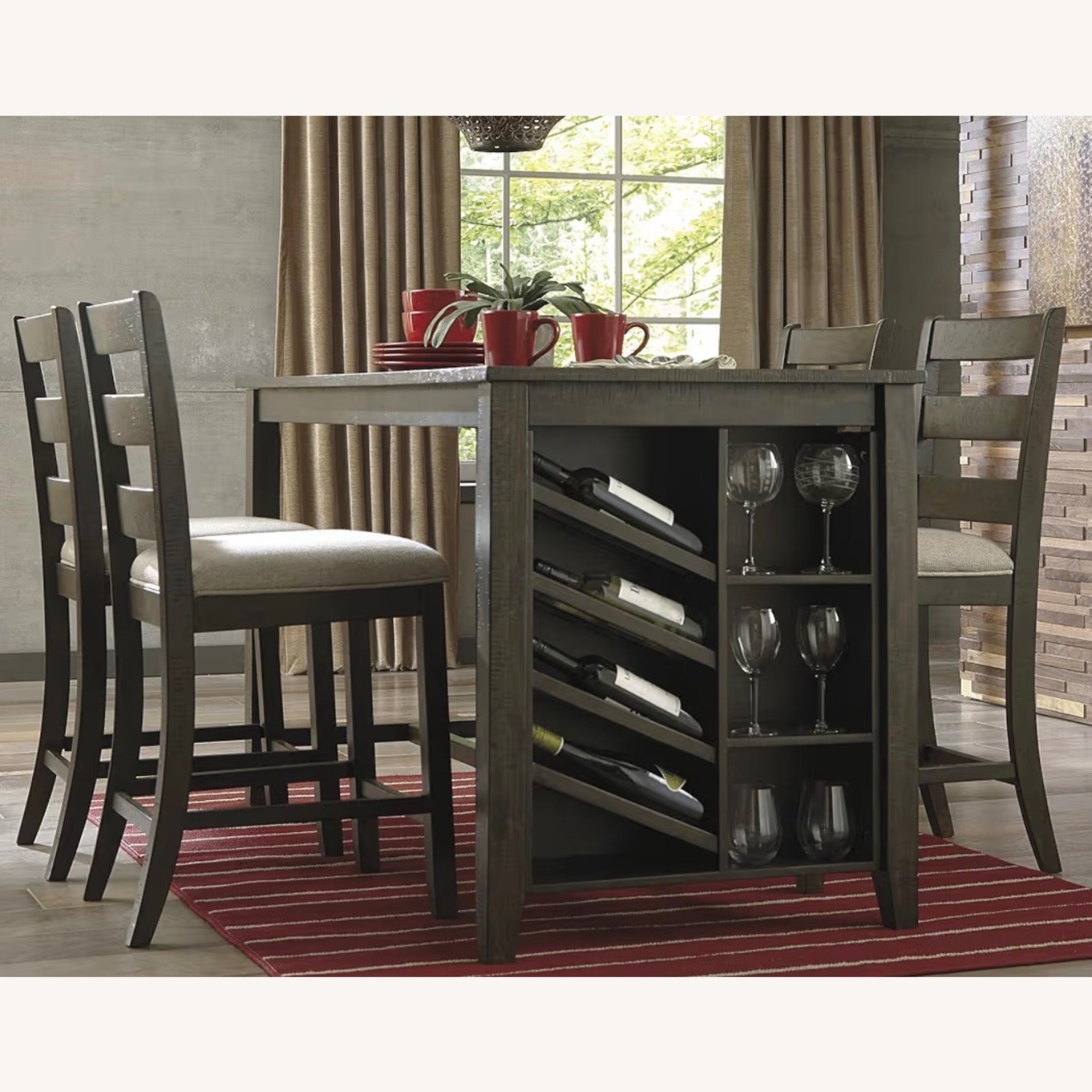 Ashley Furniture Dark Brown Dining Sets - image-4