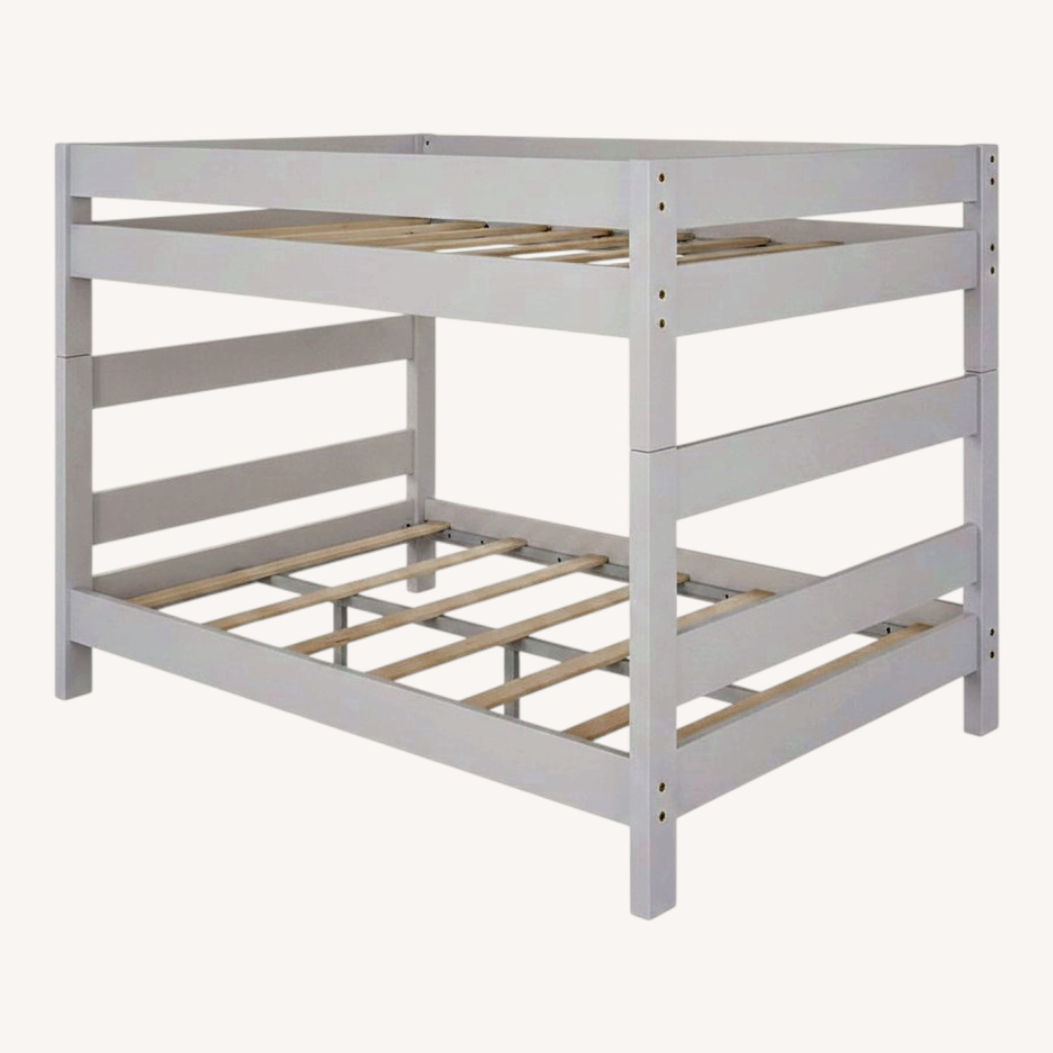 Wayfair Viv & Rae White Wood Bunk Bed - image-0