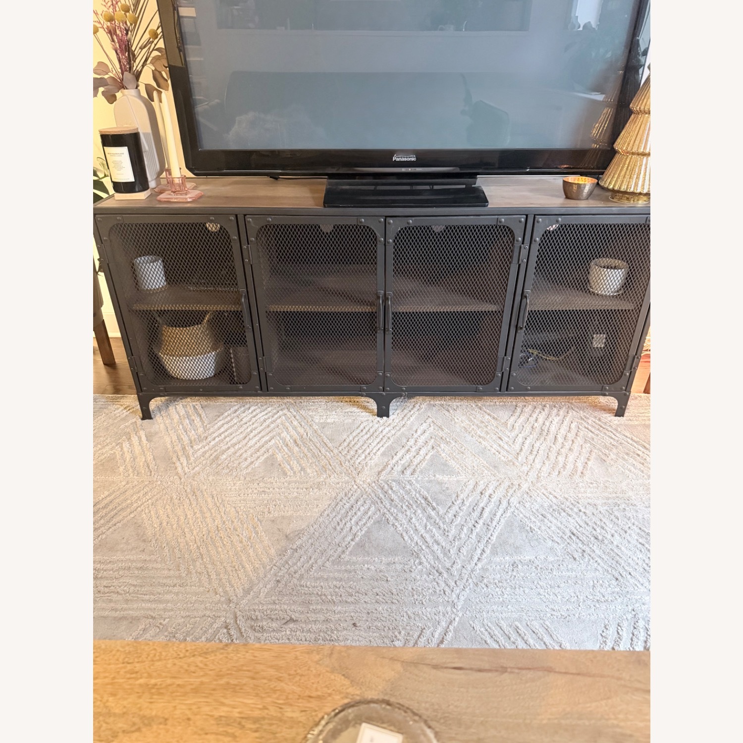 ENGENDER Black Metal Media Storage - image-2