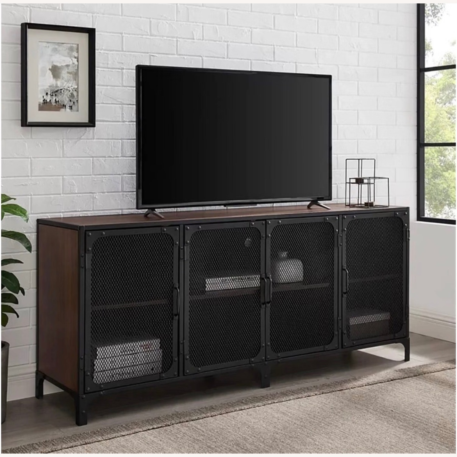 ENGENDER Black Metal Media Storage - image-4