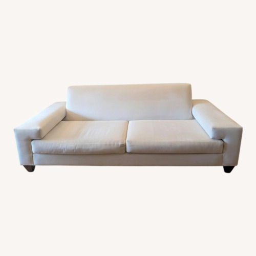 Used Natural Microsuede 3+ Seater Sofa for sale on AptDeco
