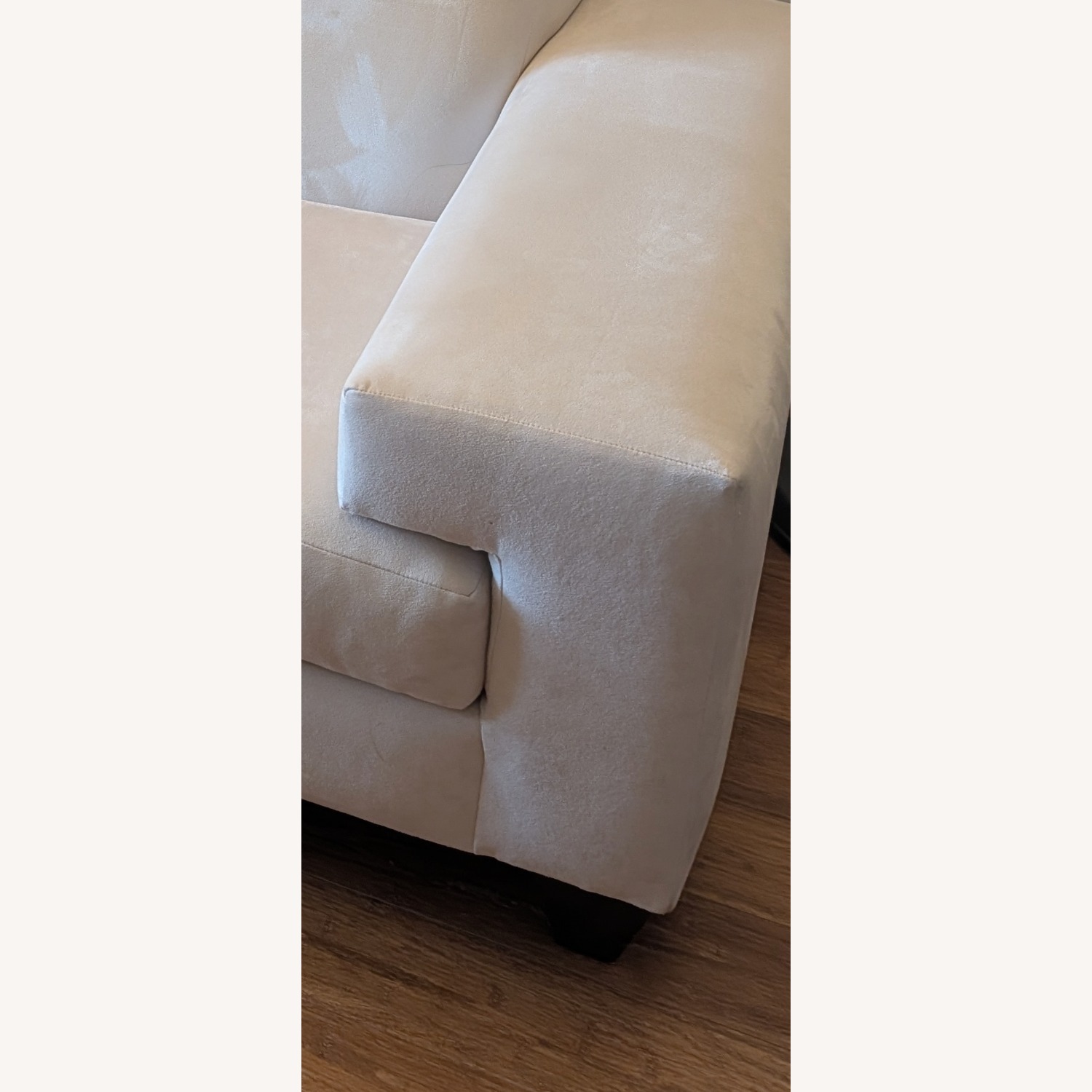 Natural Microsuede 3+ Seater Sofa - image-3
