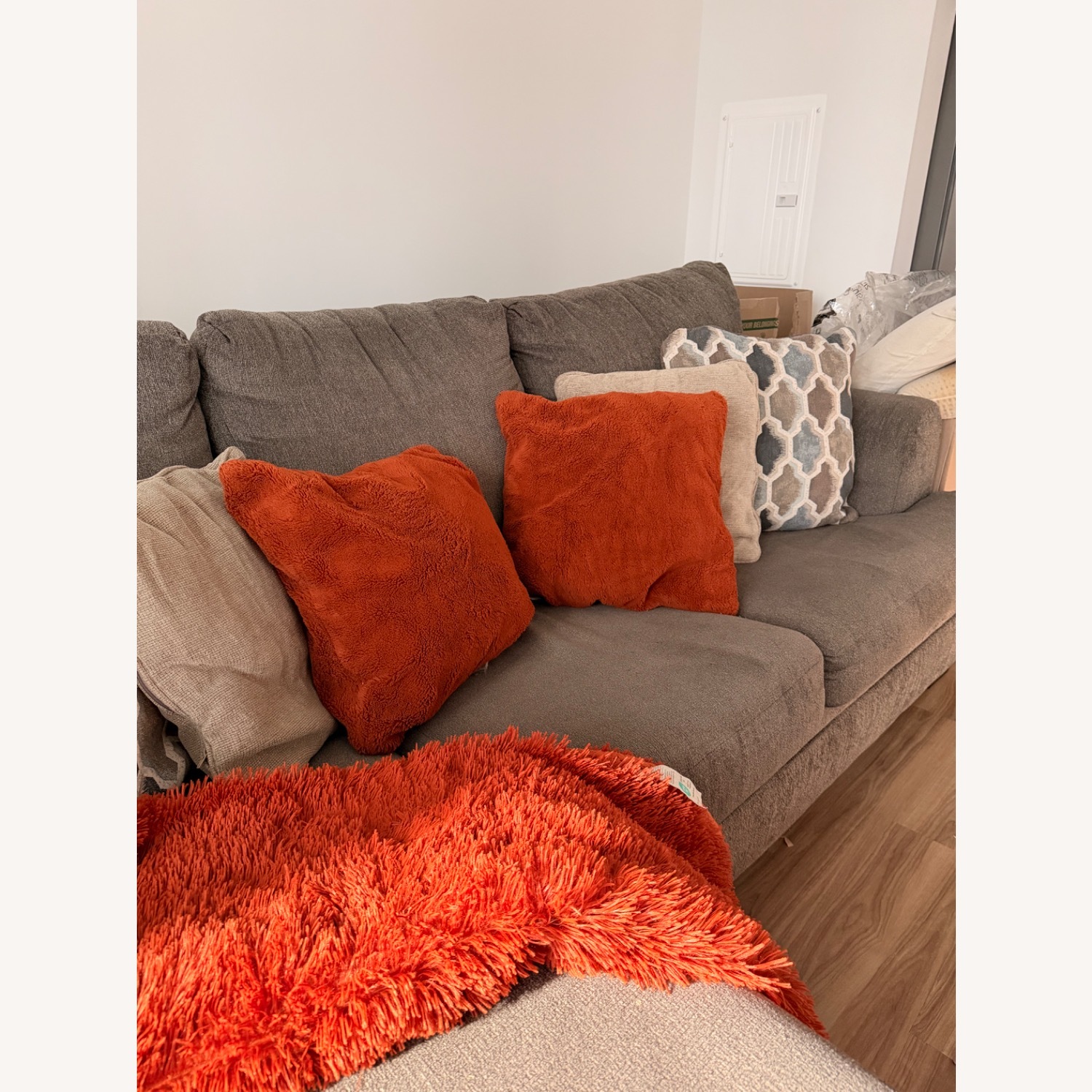 Ashley Furniture Dark Gray Stonemeade Sofa - image-2
