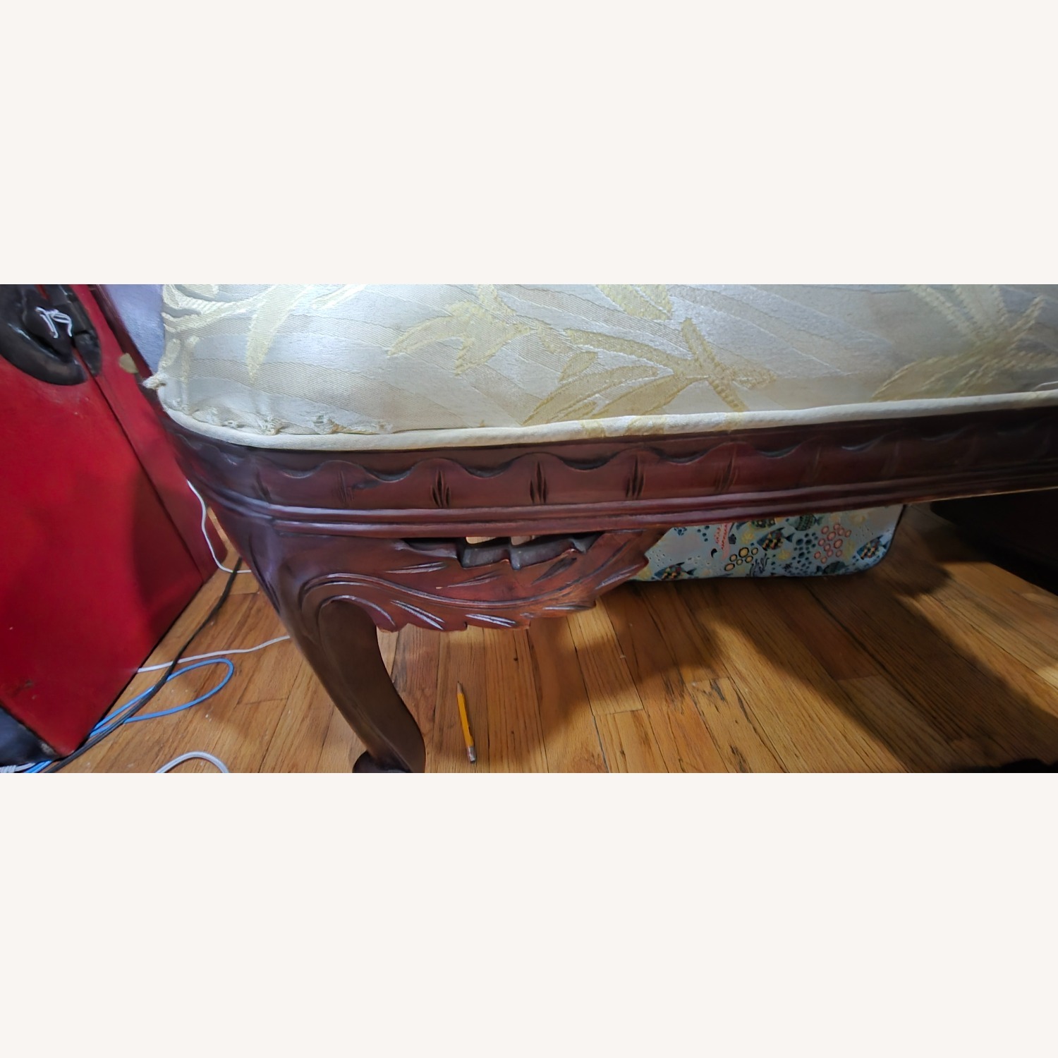 Vintage/Antique Finds Dark Brown 3+ Seater Sofa - image-6