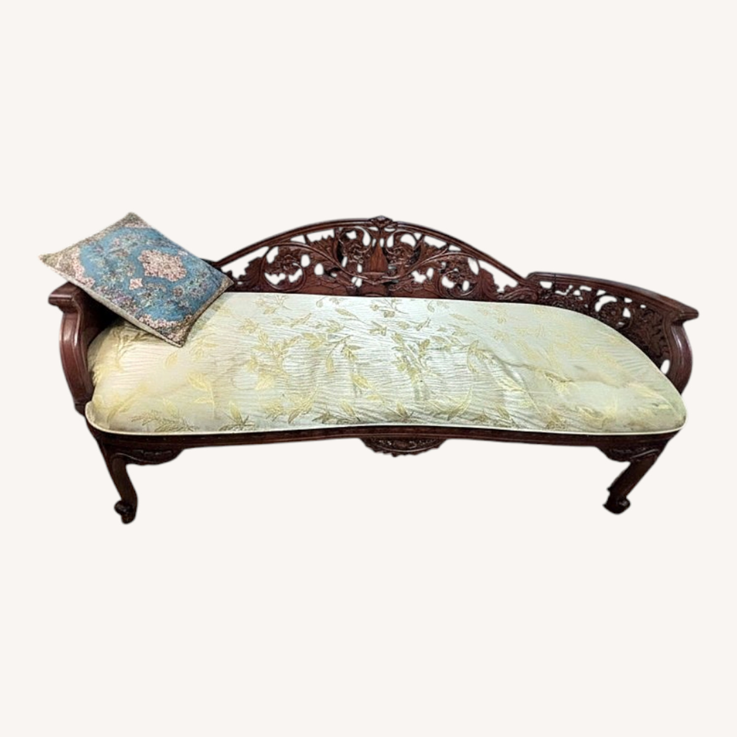 Vintage/Antique Finds Dark Brown 3+ Seater Sofa - image-0