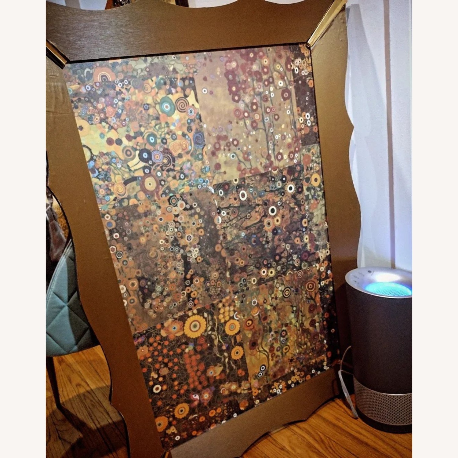 Vintage Mirror W Gustav Klimt Art Wrap - image-1
