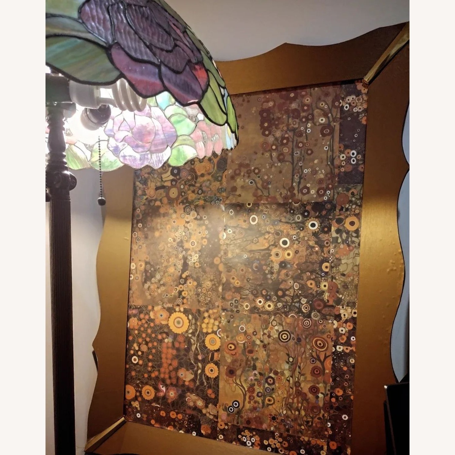 Vintage Mirror W Gustav Klimt Art Wrap - image-2