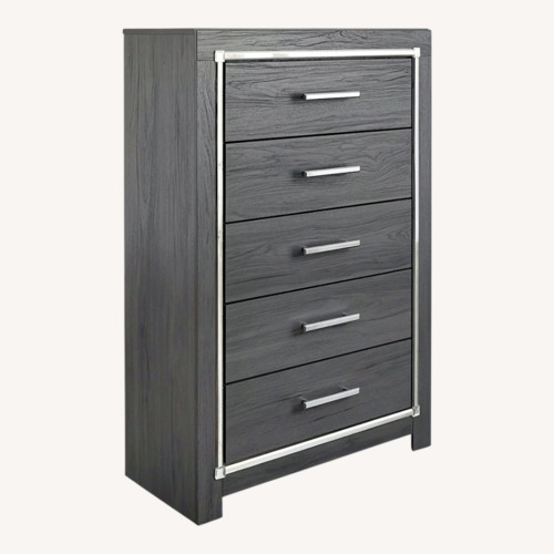 Used Ashley Furniture Lodanna Light Gray Wood Dresser for sale on AptDeco