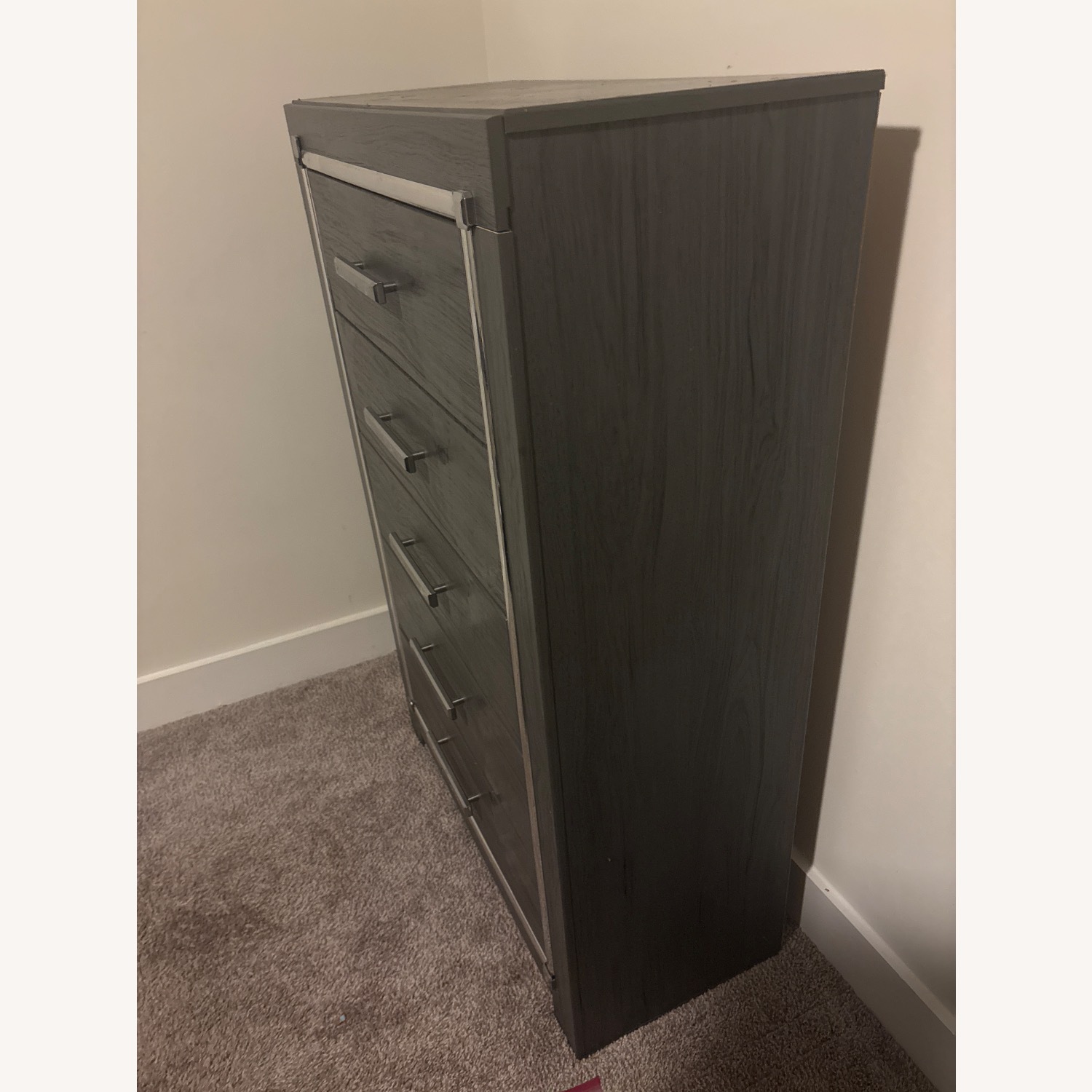 Ashley Furniture Lodanna Light Gray Wood Dresser - image-4