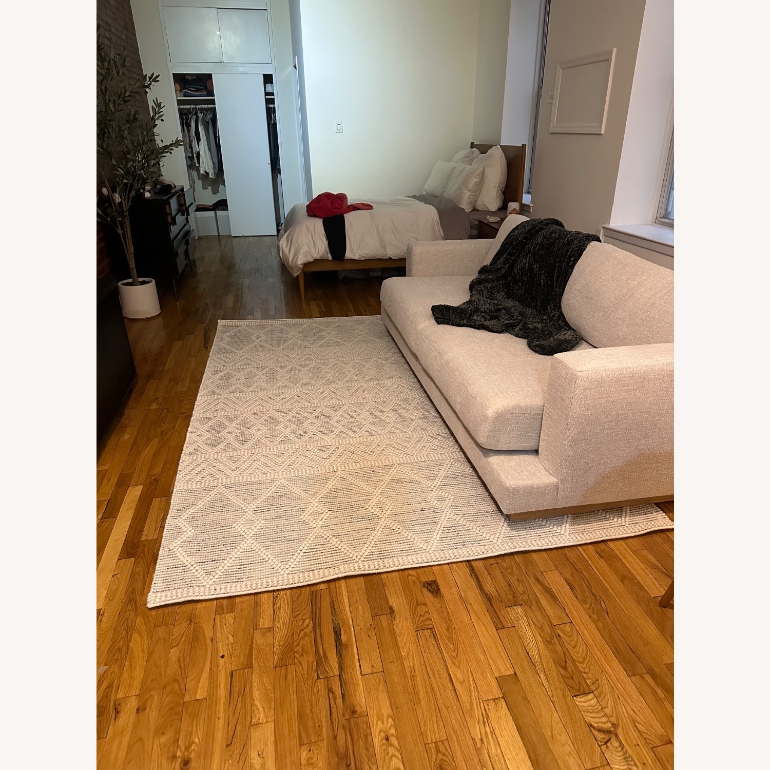 Crate & Barrel Tidal Natural 3+ Seater Sofa - image-2