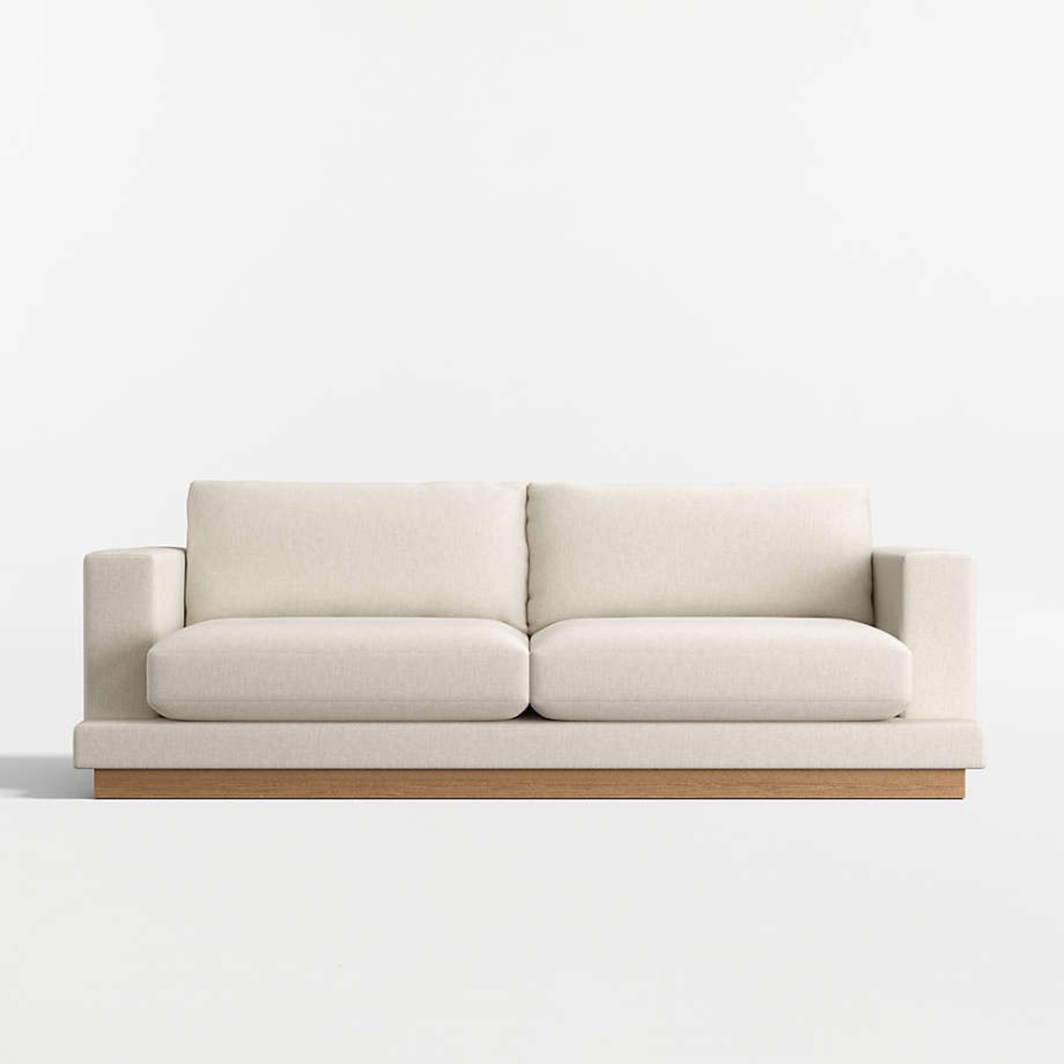 Crate & Barrel Tidal Natural 3+ Seater Sofa - image-1