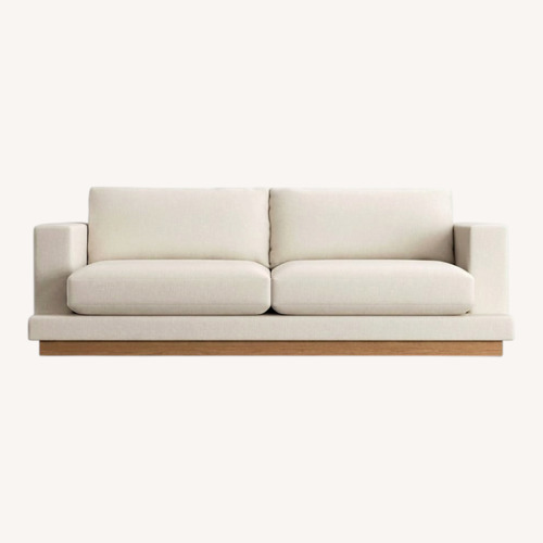 Used Crate & Barrel Tidal Natural 3+ Seater Sofa for sale on AptDeco