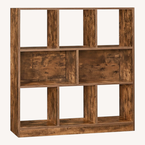 Used Pottery Barn Dark Brown Wood Bookcase for sale on AptDeco