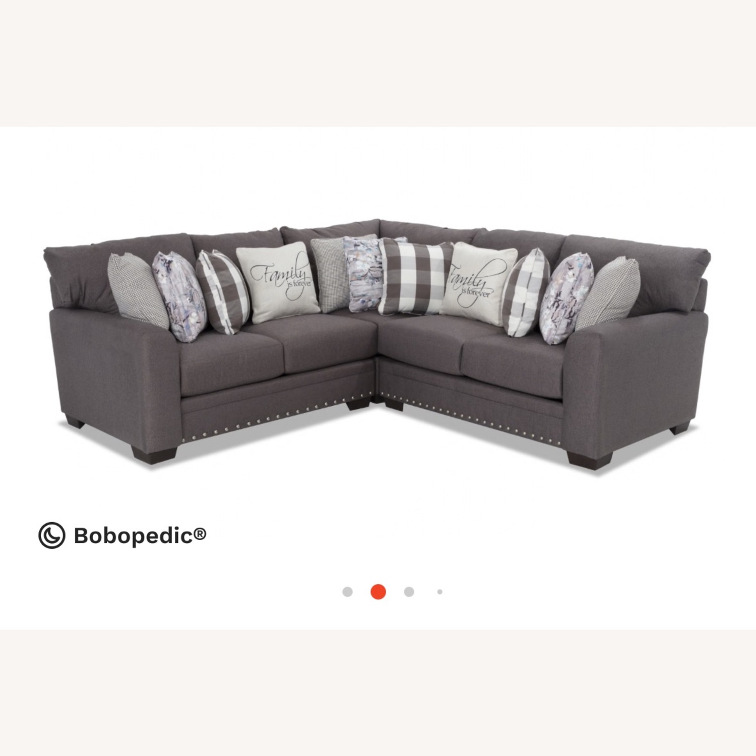 Cottage Chic 3 Piece Sectional Sofa - image-3