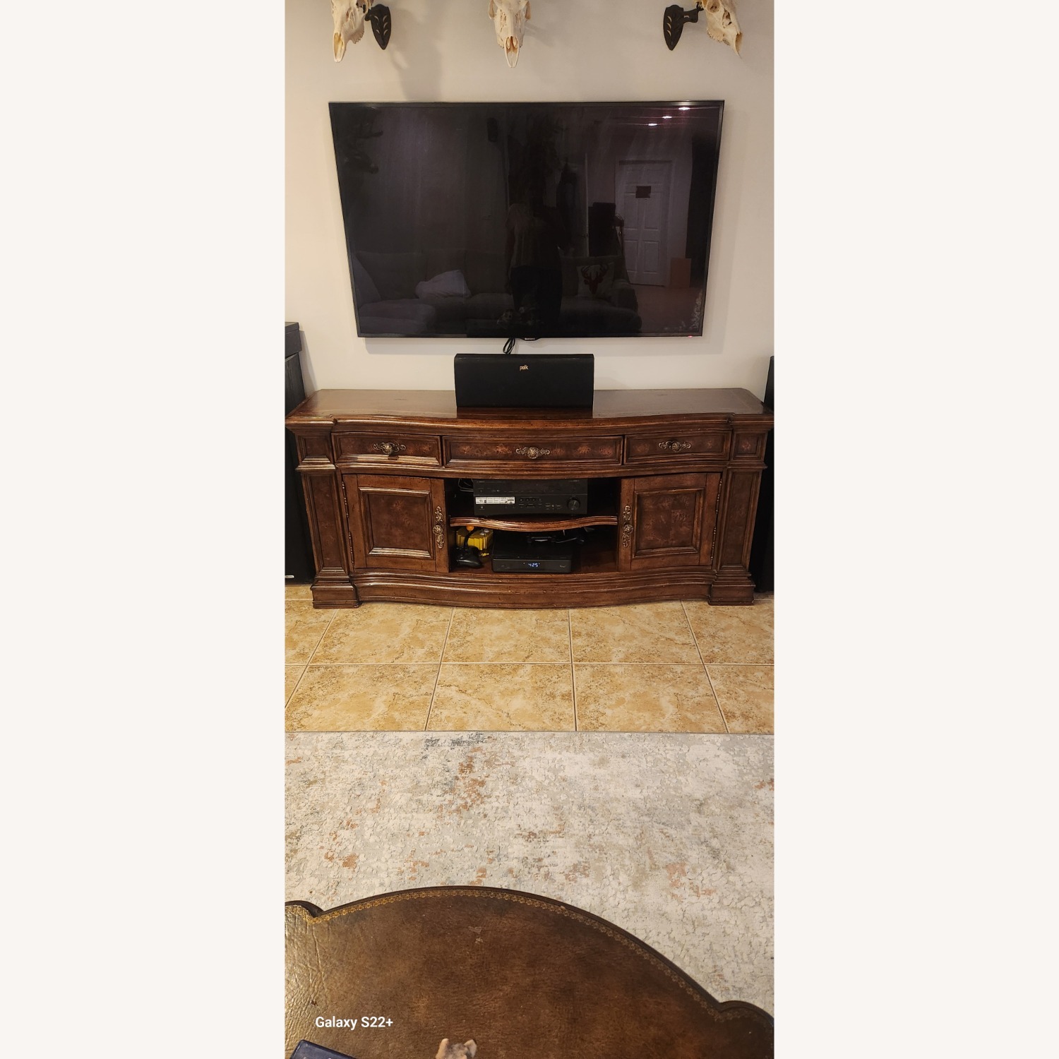 Schnadig Dark Brown Media Storage - image-1