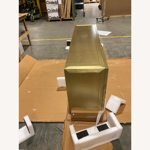 Used Bernhardt Kintore Gold Brass Sideboard for sale on AptDeco