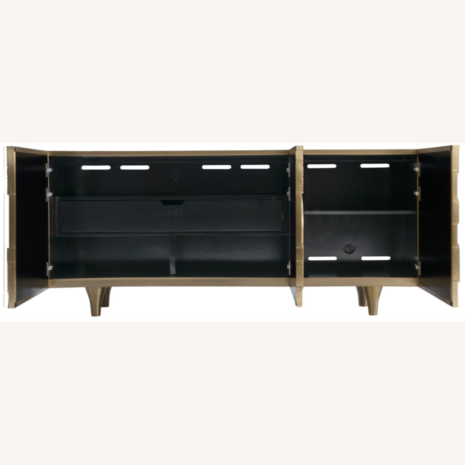 Bernhardt Kintore Gold Brass Sideboard - image-6