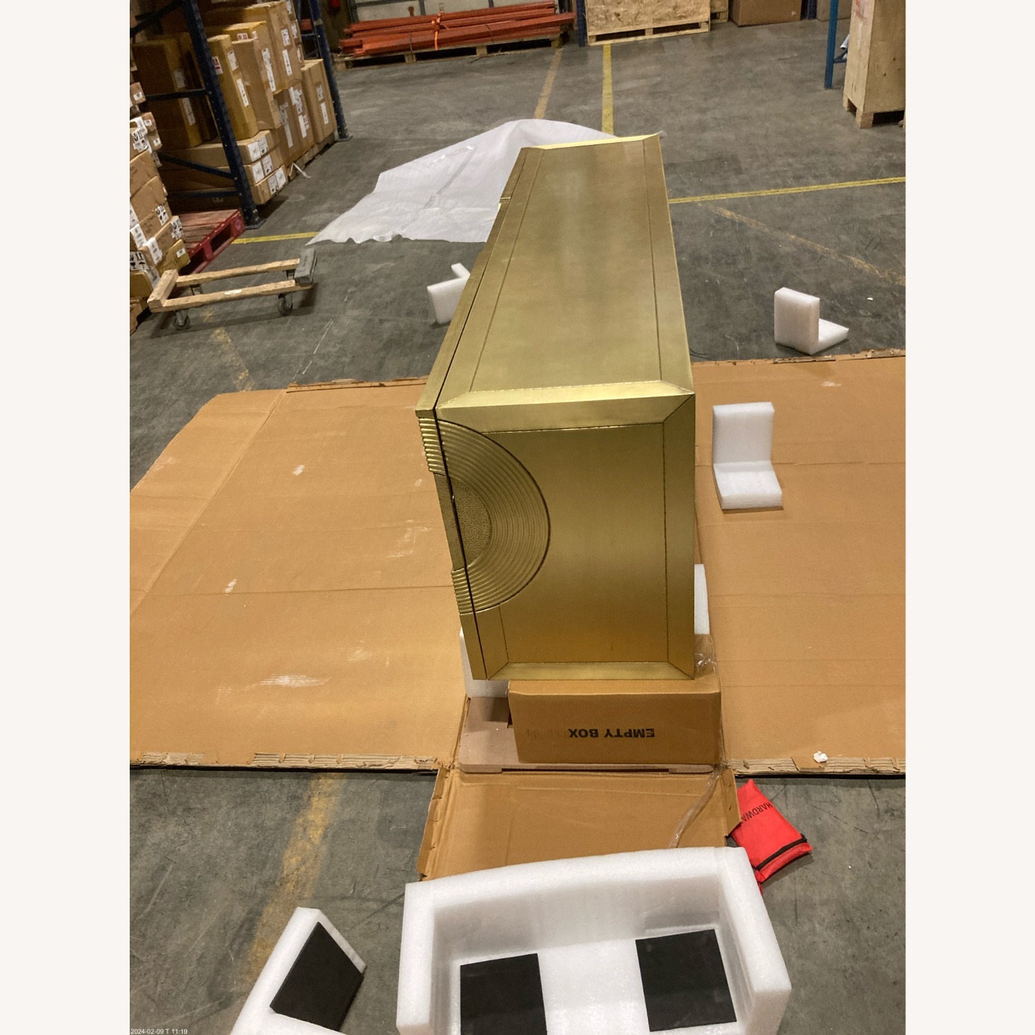 Bernhardt Kintore Gold Brass Sideboard - image-2
