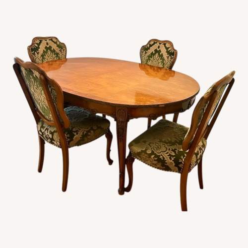 Used Dining Set With 4 Chairs for sale on AptDeco