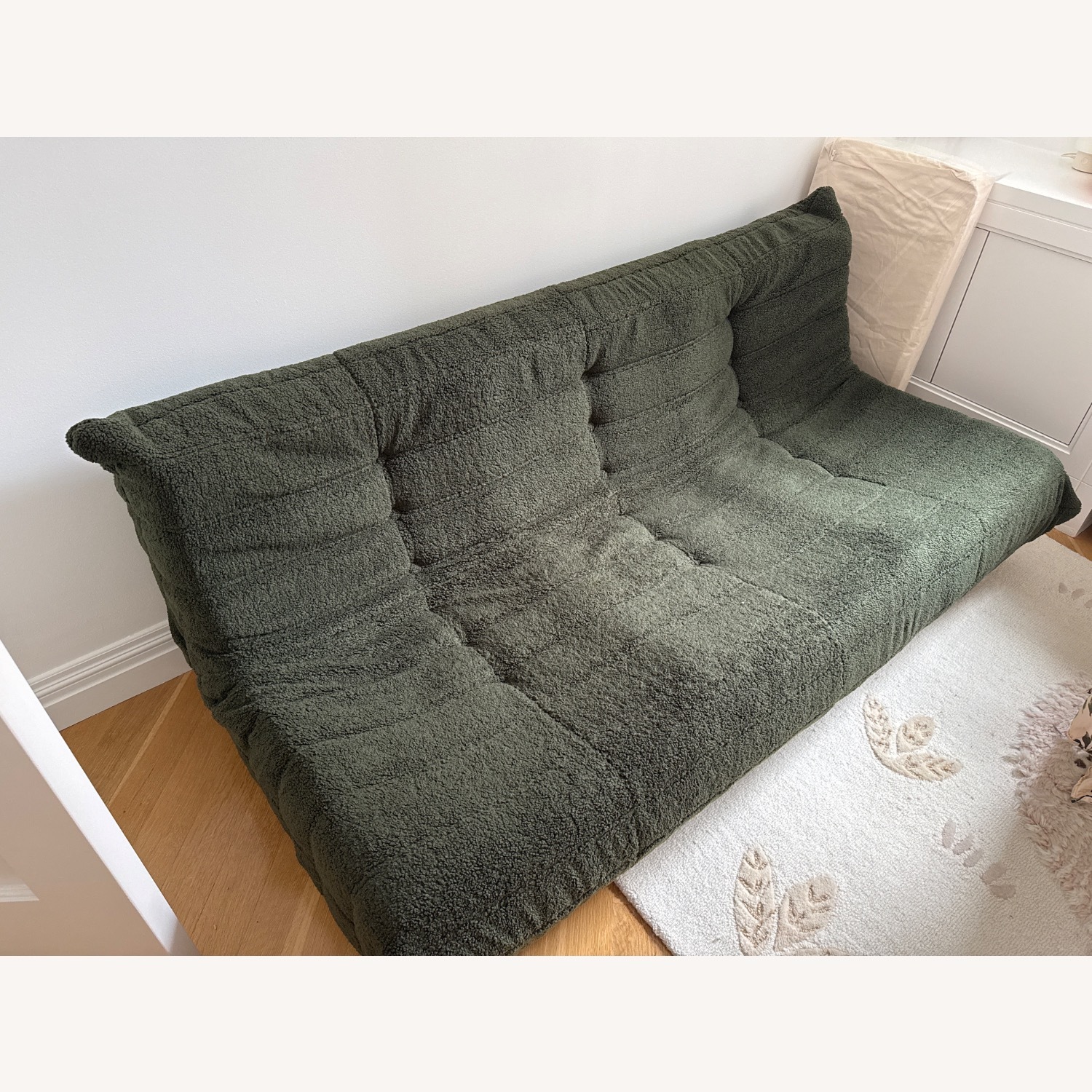 HABUTWAY Green 2 Seater Sofa - image-1