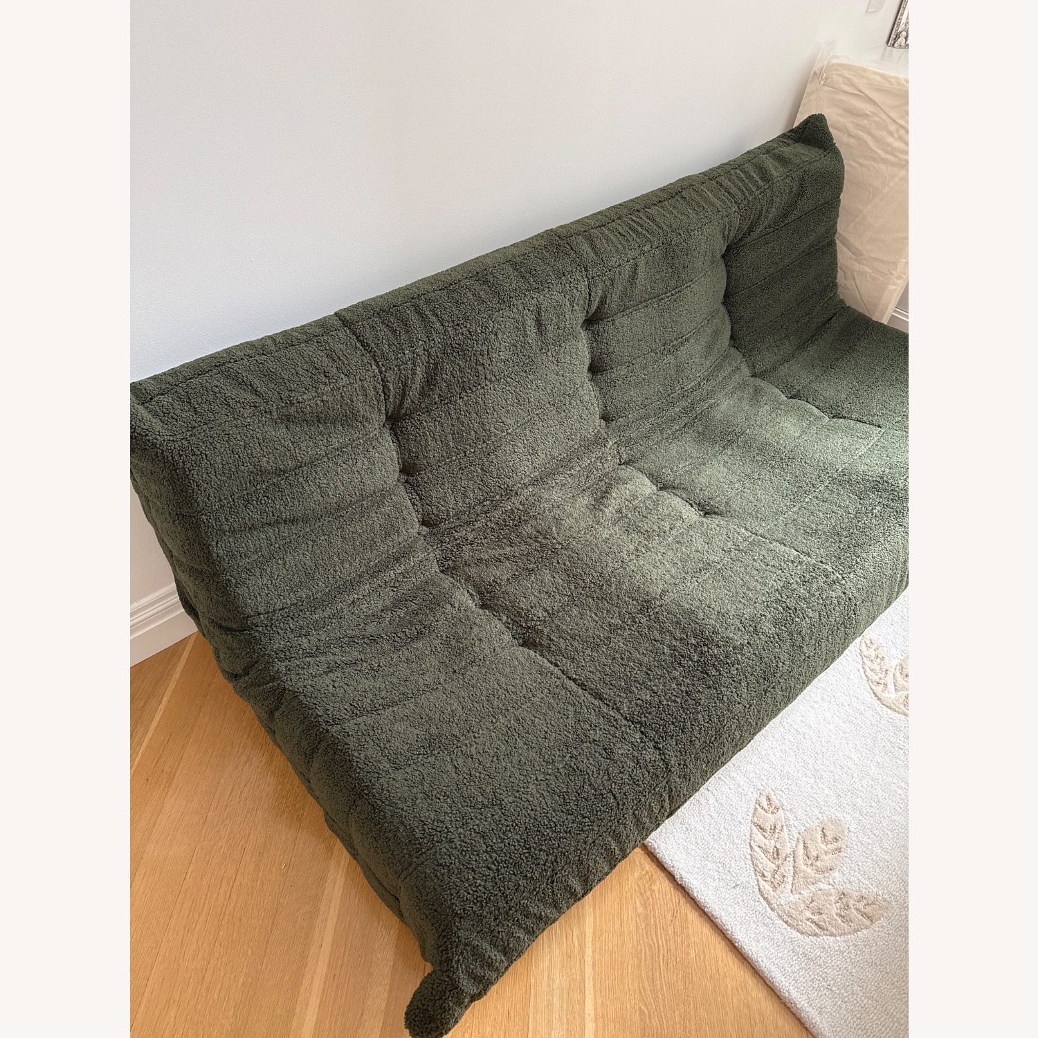 HABUTWAY Green 2 Seater Sofa - image-3