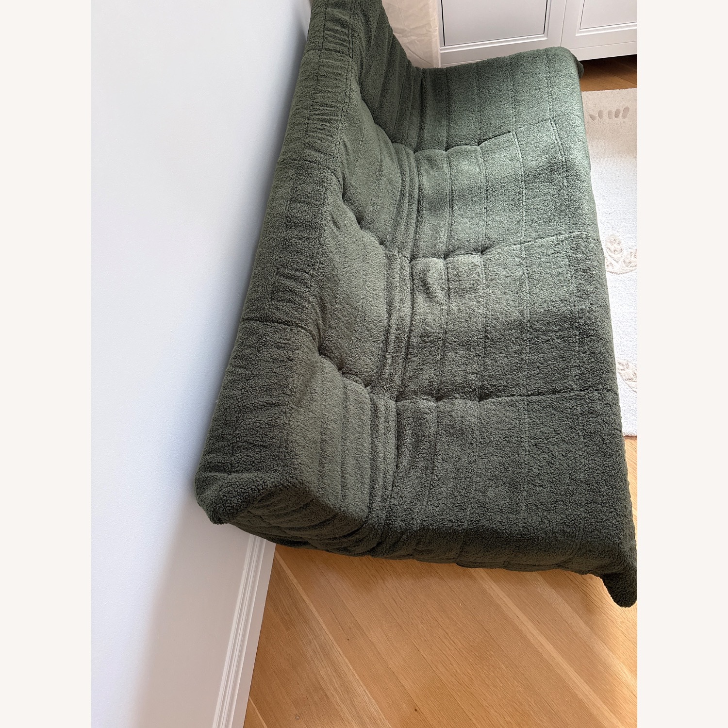 HABUTWAY Green 2 Seater Sofa - image-2