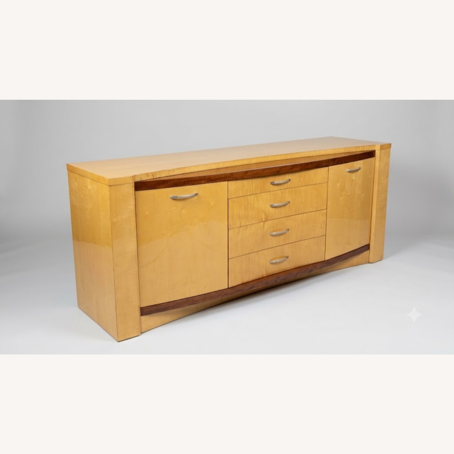 Mid-Century Modern Art Deco Lacquer Credenza - image-2