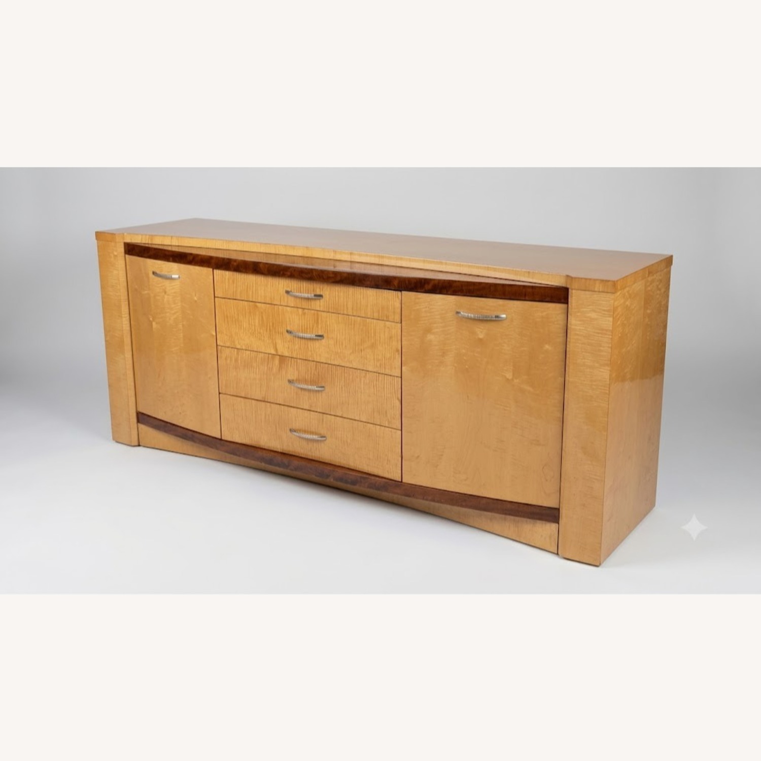 Mid-Century Modern Art Deco Lacquer Credenza - image-3