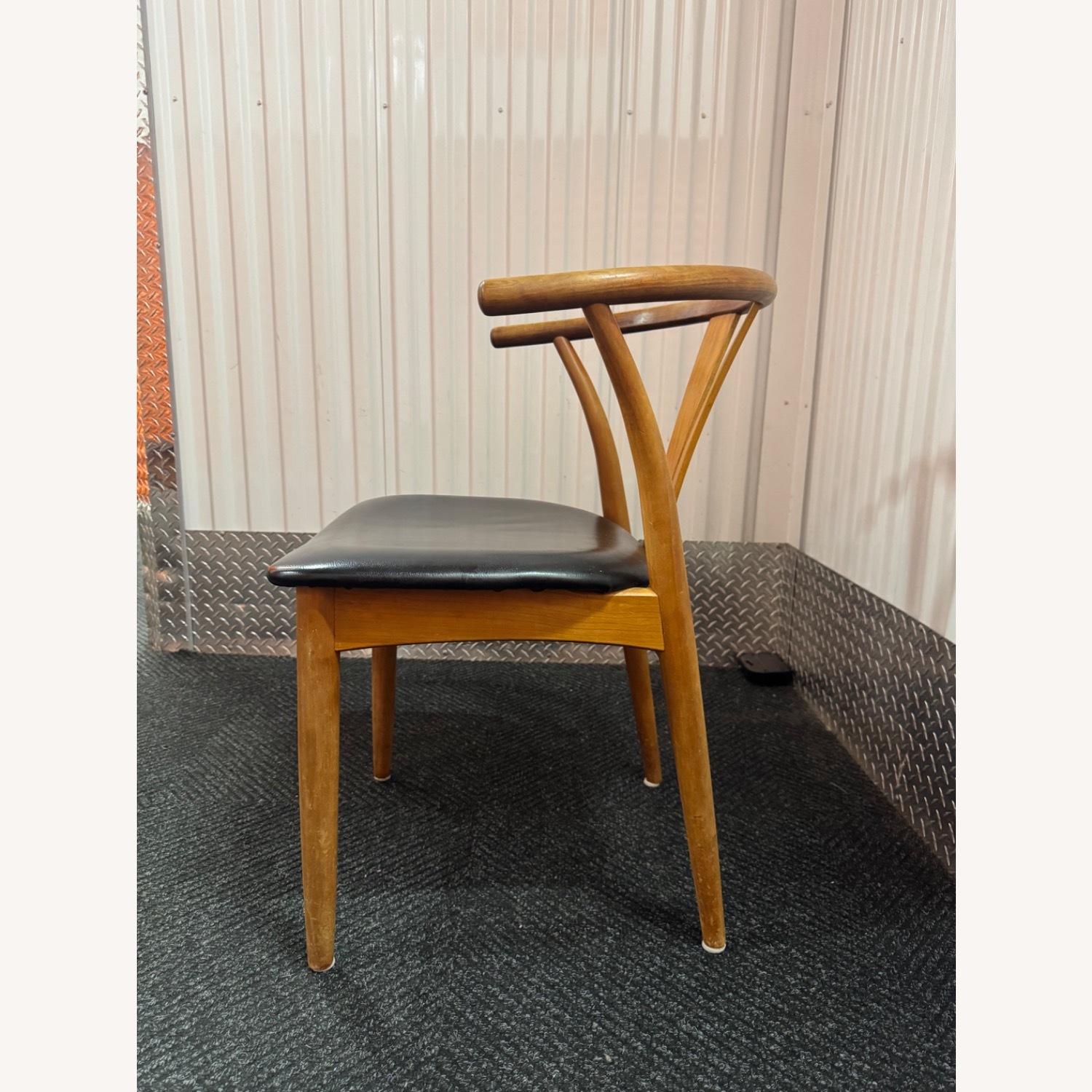 Vintage/Antique Finds Dark Brown Dining Chairs - image-1