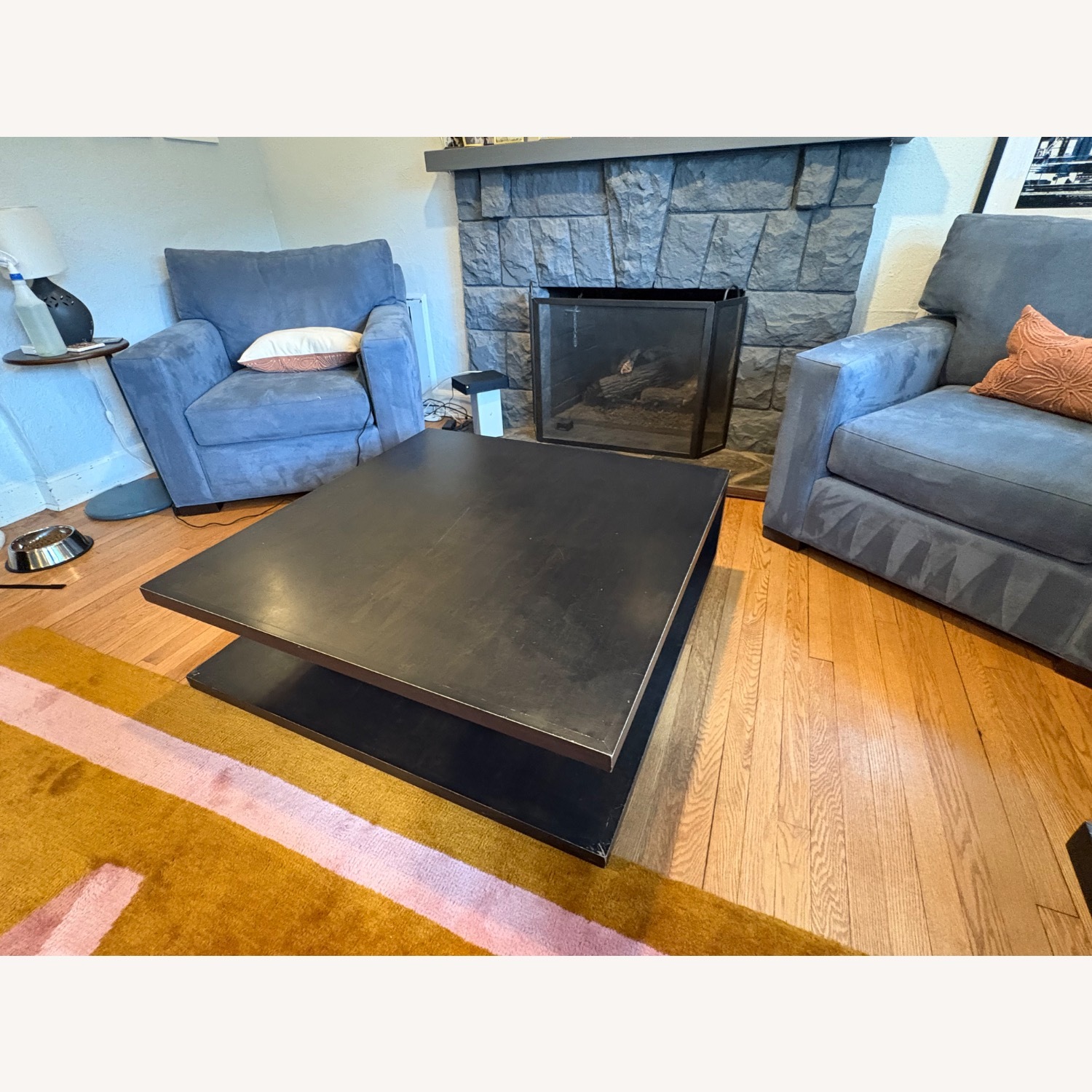 Room & Board Graham Dark Brown Coffee Table - image-1