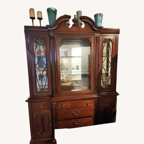 Used Havertys China Cabinet Wall Unit for sale on AptDeco