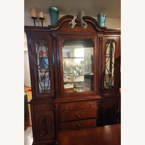 Used Havertys China Cabinet Wall Unit for sale on AptDeco